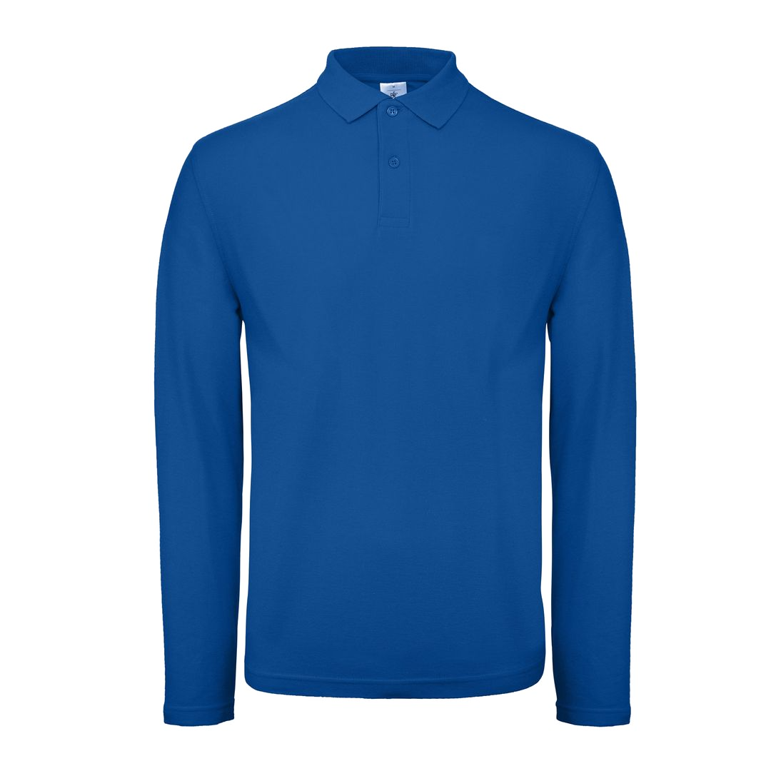 B&C™ Long Sleeve Polo Shirt