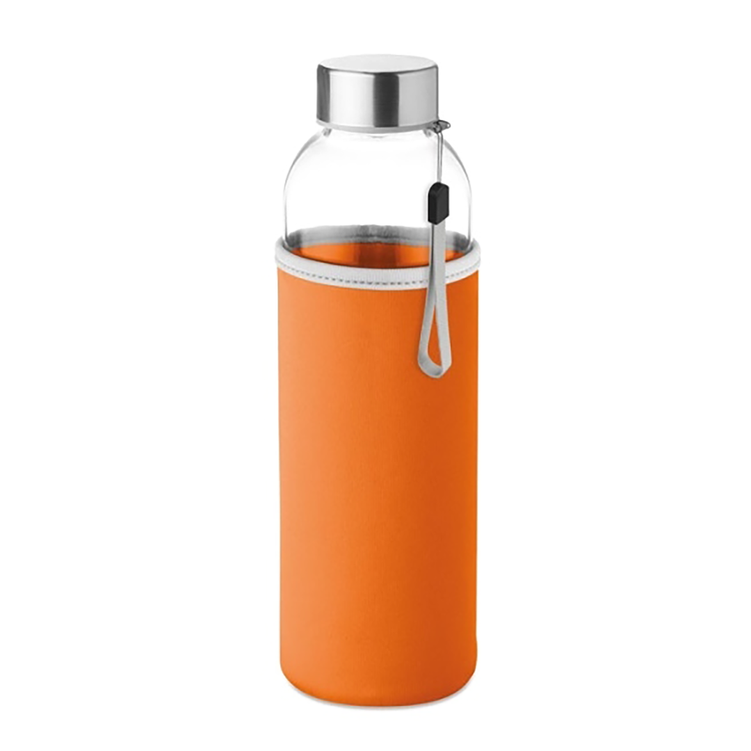 Utah Glass Bottle with Pouch – 500 ml