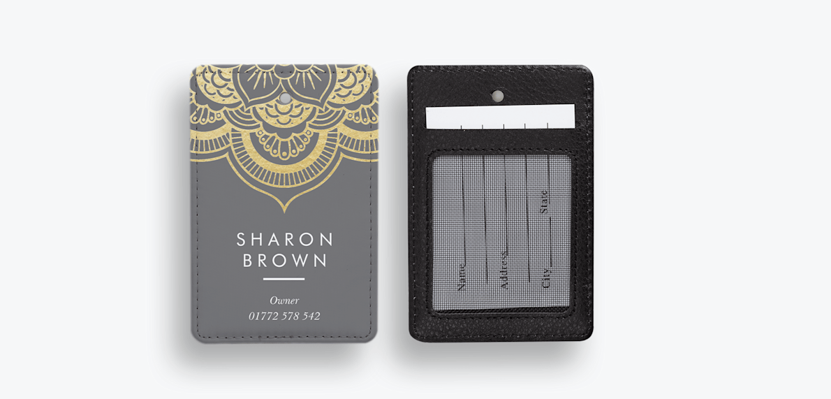 Full-Colour Luggage Tag